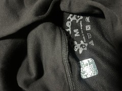 Men’s Black Pullover Fleece Cotton Hoodie Spider Web Graphic Print Size L