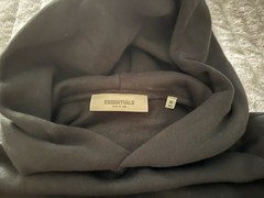 Essentials Fear Of God 2 Pack Hoodies Brand New (black And Oatmeal Colored).