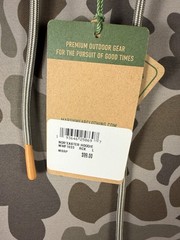 Marsh Wear Men’s Large Camo Nor’Easter Water Resistant Hoodie NEW $99