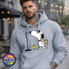 Oasis Beagle Parody Hoodie Premium Unisex S-2XL Bird & Dog Father’s Day Gift