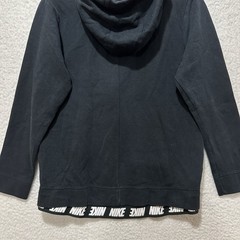 NIKE FULL ZIP HOODIE SWEATSHIRT JACKET NIKE BAND LOGO MENS SIZE MEDIUM
