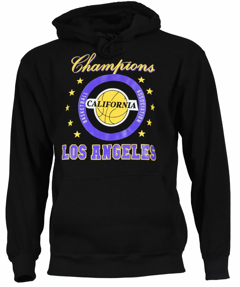 Men’s Sweat Shirt -Star Champions- LOSANGELS Basketball Association Los Angeles