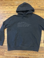 All Saints Hoodie Sweatshirt Size Medium- Black Hope Spring Infernal Spring 2021