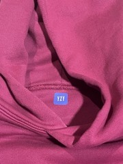 Yeezy Gap Perfect Hoodie Burgundy Kanye West Y2K Streetwear Size L