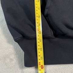 Yeezy Gap Hoodie Men’s Size Large Black Oversized Double Layered Cotton Pullover
