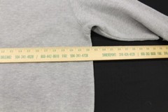 Reps Over Rest Weight Lifting Hoodie Wrist Straps Built In Gray Men’s Large