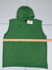 Nike Jordan Jumpman Dri-FIT Green Sleeveless Hoodie $77 DQ7946-388 Pick Size