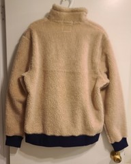 J.Crew Nordic sherpa fleece half-zip pullover L Large Fall Winter Spring