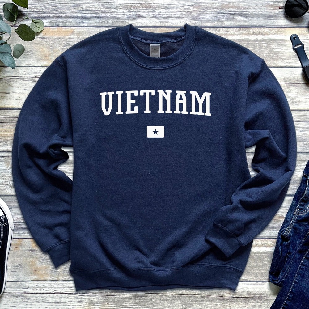 Vietnam Sweatshirt | Vietnam Crewneck Sweatshirt | Adult Unisex Sweatshirt