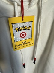 Target Pokemon Pikachu Gotta Catch ‘Em All Cream Adult Hooded Sweatshirt L large