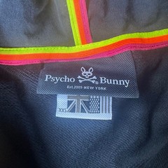 Psycho Bunny Full Zip Hoodie Mens XXS Navy Blue Excellent Gradient Logo Hooded