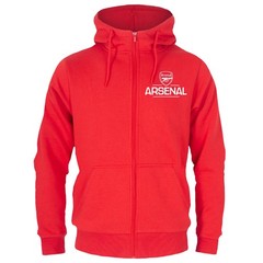 Arsenal Football Club Official Soccer Gift Mens Fleece Zip Hoody