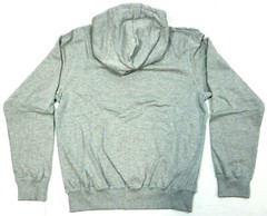 DECKY Full Zip Hoodie Sweatshirt Hoody Pockets Men’s Gray New