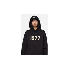 Fear of God Essentials 1977 Hoodie Iron 192BT212050F Authentic Brand New Fashion