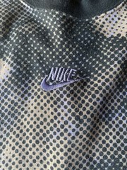 Nike Men’s XS Fleece Crew Neck Pullover Sweatshirt Gray Black White Camo