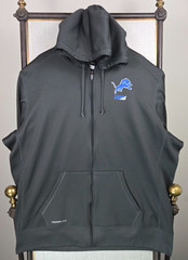 NIKE x LIONS Mens Size 3XL On-Field Therma-Fit Hoodie Full Zip Sweatshirt XXXL