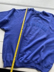 80s United Colors Of Benetton Xlarge Blue Sweatshirt RARE Archive Mens Xlarge