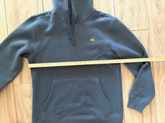 REI Hoodie w/Logo~Mens Small~Slate Blue~”Your Outdoor Co-op”~Pullover~Never worn