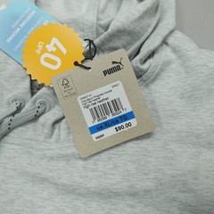 Puma Cloudspun Progress Hoodie Men’s Performance Sweatshirt Grey Heather NWT