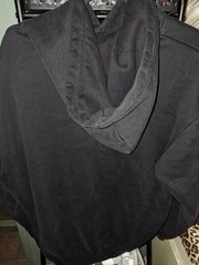 Kill Crew Oversized Lux “Script” Hoodie in Blackout, featuring a tonal script…