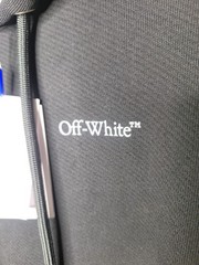 Off-White c/o Virgil Abloh Cloud Arrow Skate Hoodie Black Mens Medium Oversized