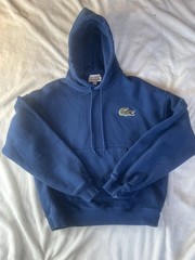Lacoste Men’s Navy Blue XXS Hoodie Sweatshirt