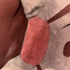 Coach Vintage All-Leather Backpack 1990s DK Brown Leather Used