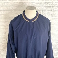 Tri-Mountain Blue Mens 2400 Crosswind Sweatshirt Microfiber Pullover Size Medium