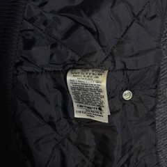 Carhartt A148 BLK Snap On Hood Black Arctic Quilt Lined Replacement