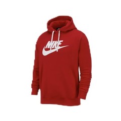 Nike Men’s Hoodie NSW Large Logo Club Fleece Active Graphic Pullover Sweatshirt