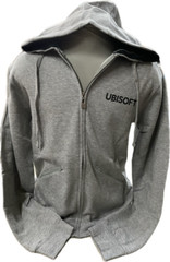UBISOFT HOODIE GREY – Black logo