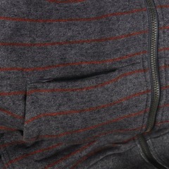 CCS Skateboard Hoodie Vapor Stripe Stash Pocket Zip Charcoal