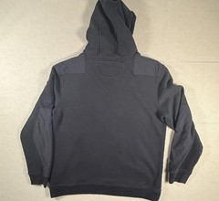 Brunt Levin Hoodie Mens XL Black Heavyweight Workwear Pullover Pocket Snap