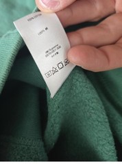 Supreme Green Cord Collegiate Hoodie SS18 size medium