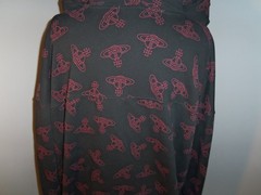 Vivienne Westwood Fresh Hoodie ADULT LARGE – Black Red 3101000N-J0079 – Turkey