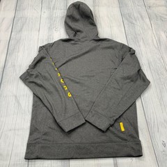Live Strong Nike Fit Therma Hoodie Sweatshirt M Gray Mens
