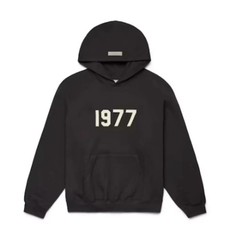 Fear of God Essentials 1977 Hoodie Iron 192BT212050F Authentic Brand New Fashion