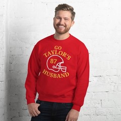Go Taylor’s Husband Football Chiefs Funny Unisex Sweatshirt S,M,L,XL,2X,3X,4X