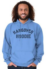 Hangover Hoodie Lazy Napping College Gift Adult Long Sleeve Hoodie Sweatshirt