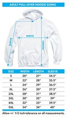 ROCKY Licensed Adult Hooded Sweatshirt Hoodie SM-3XL