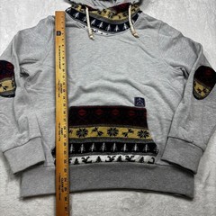 Picture Organic Clothing Hoodie Mens L Gray Christmas Holiday Sweater Knit