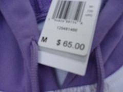 NWT Adidas hooded pullover, men’s M, purple and multi color, $65, 100% polyester