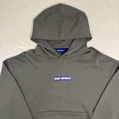 Hugo Boss Niftyhood Logo French Terry Hoodie Men’s M Gray NWT