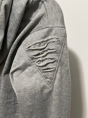 Gray Sweatpants & Hoodie Set Size S