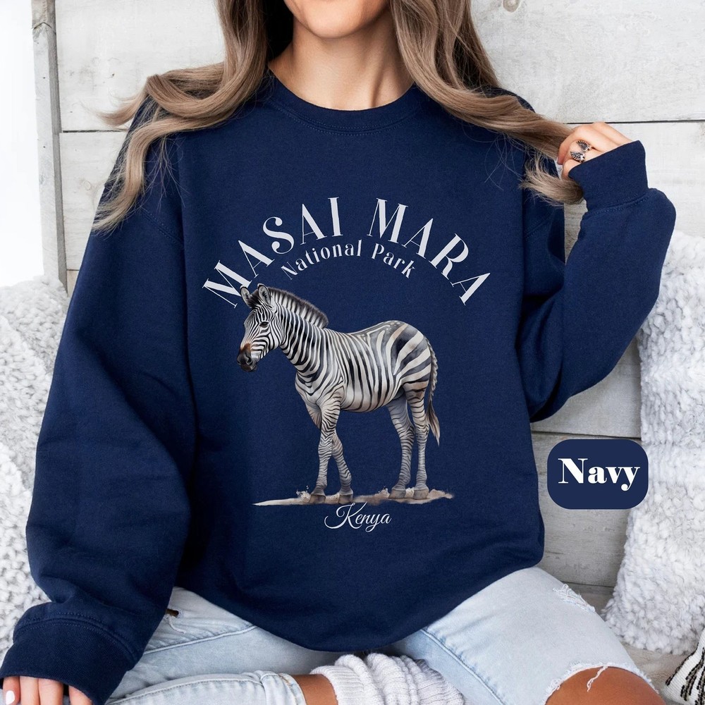 Masai Mara National Park Unisex Sweatshirt Travel Kenya Trip Sweater Gift Tee