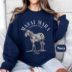 Masai Mara National Park Unisex Sweatshirt Travel Kenya Trip Sweater Gift Tee
