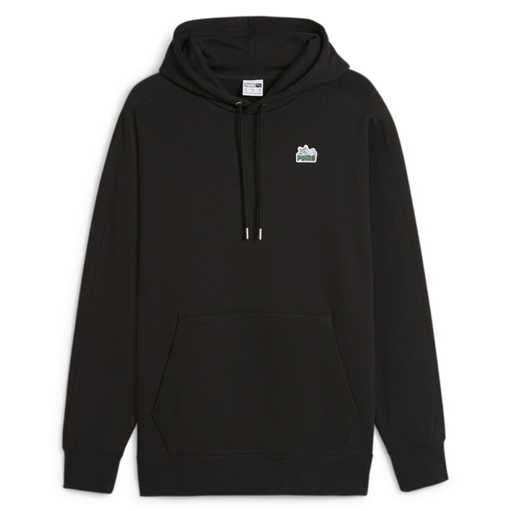 PUMA T7 For The Fanbase Super Small Logo Pullover Hoodie Mens Size S Casual Out