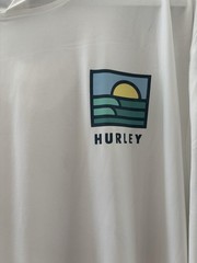 Hurley Men’s Gray Lightweight Long Slv Stretch Pullover Hoodie Sweatshirt XXL
