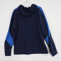 PUMA Hoodie Mens Large Activewear Pullover Sweatshirt Dark Blue Long Sleeve