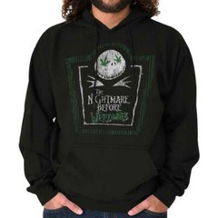 Funny Marijuana Nightmare Before Weedmas Hoodie Hooded Sweatshirt Men Women